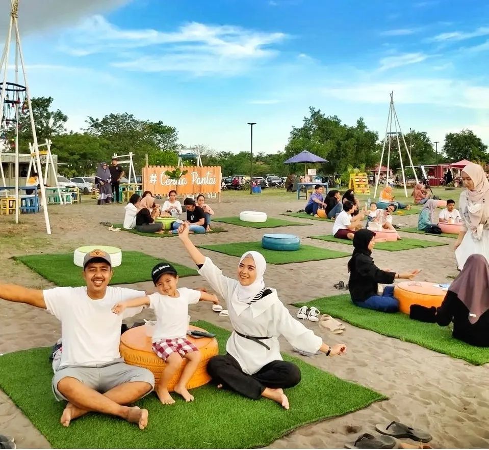 pantai bosowa makassar