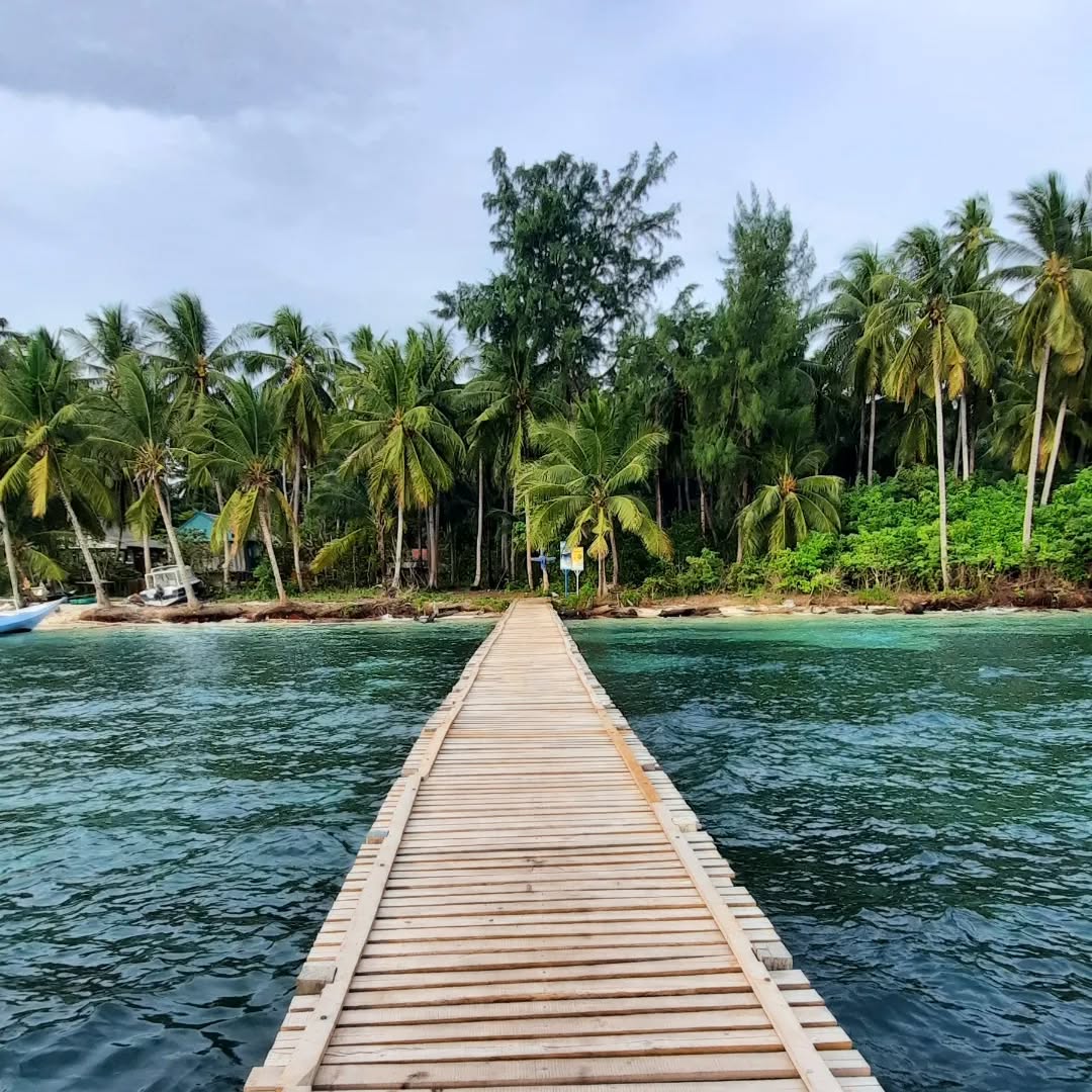 dermaga pulau kapoposang pangkep