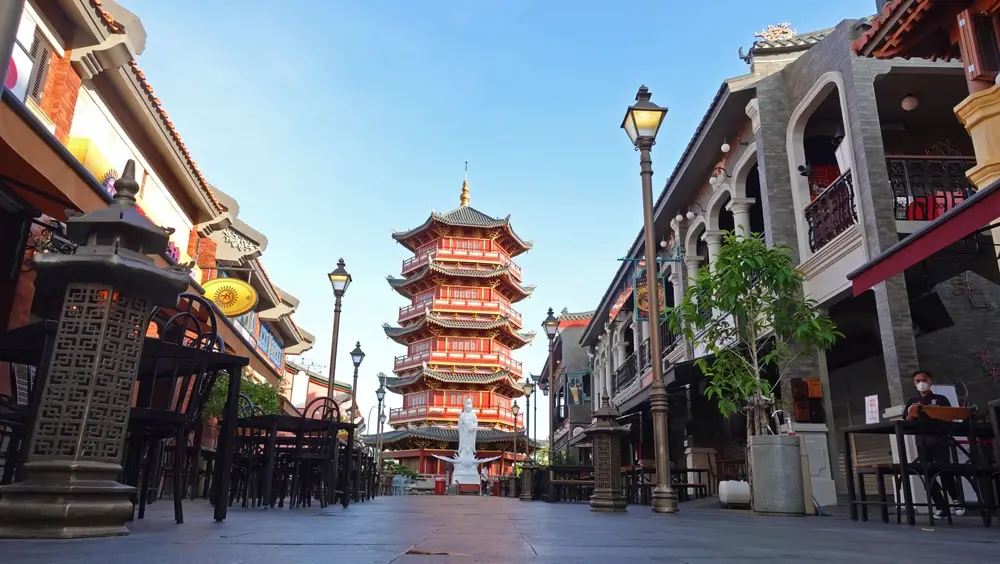 Pantjoran wisata di pik