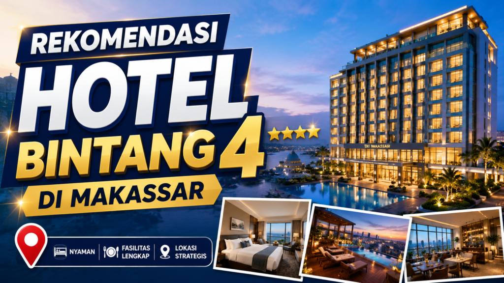 Rekomendasi Hotel Bintang 4 di Makassar
